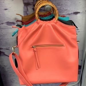 Coral Susan Joy handbag
